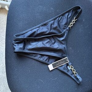 NWT Victoria's Secret Black Bikini Bottom